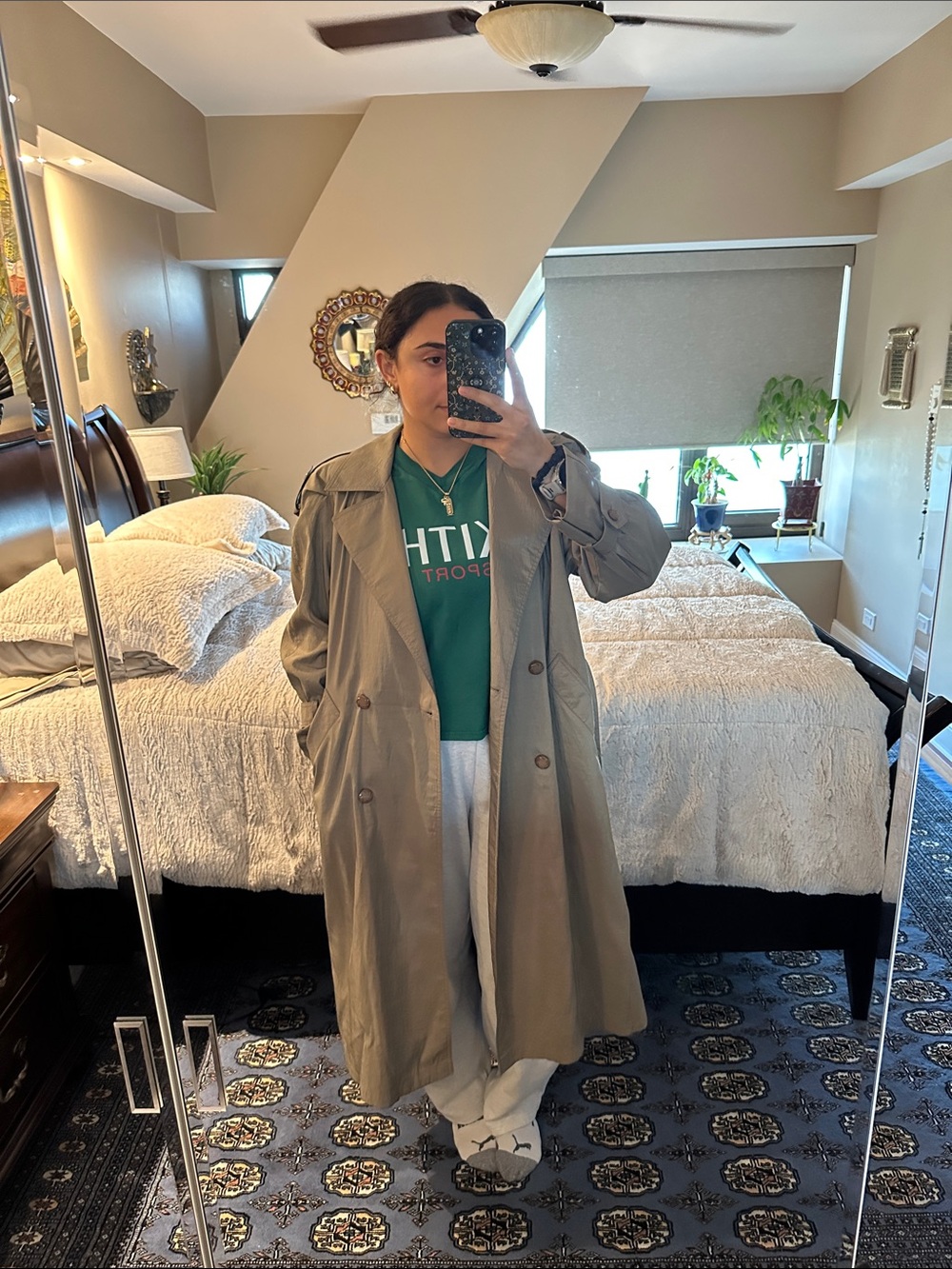London Fog Trench Coat